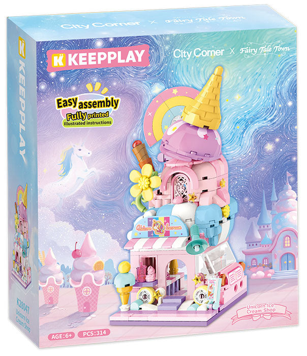 K28047 - KEEPPLEY - CITY CORNER - Gelateria Unicorno