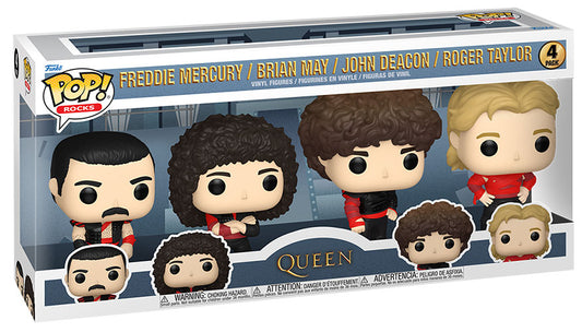 ROCKS 4 Funko Pop! - Queen Radio Gaga 4 Pack