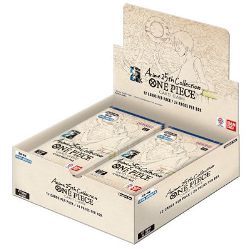 Box Carte One Piece - EB-02 - Anime 25th Collection - Inglese