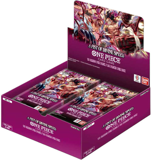 Box Carte One Piece - OP-11 - Fist Divine Speed - Inglese