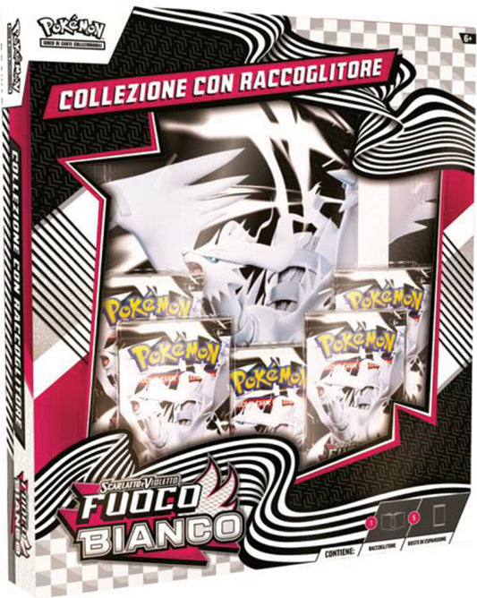 Collezione Pokemon - Fuoco Bianco - Collezione con Poster Raccoglitore - Italiano
