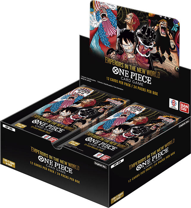 Box Carte One Piece - OP-09 - Emperor New World - Inglese