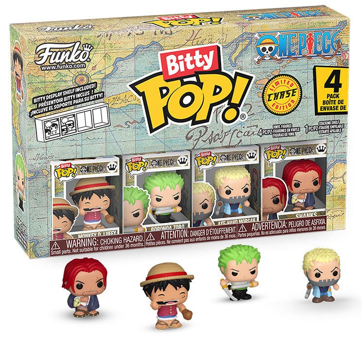 DISPONIBILE DA OTTOBRE 2025 - ANIMATION BITTY POP 4 Pack One Piece - Monkey D. Luffy