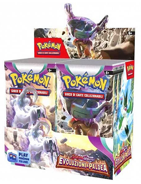 Box Carte Pokemon 88 Evoluzioni a Paldea - 36 carte - Italiano