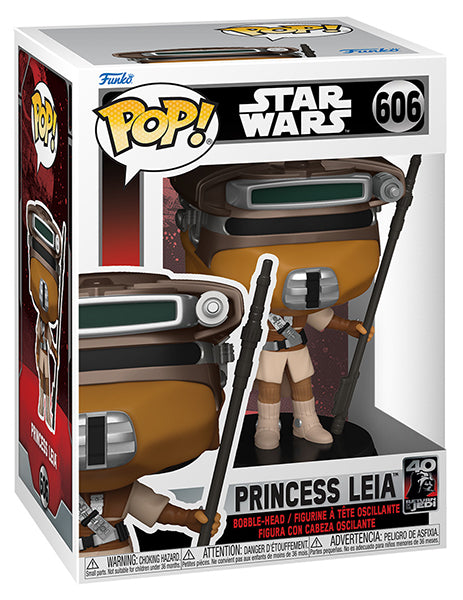 STAR WARS 606 Funko Pop! - Return of the Jedi - 40th Anniversary - Princess Leia