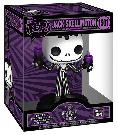 DISNEY 1501 Funko Pop! BIG LIGHTS UP - Nightmare Before Christmas - Jack