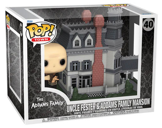 TELEVISION 40 Funko Pop! - The Addams Family - Uncle Fester & Addams House