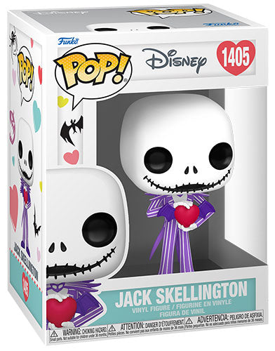 DISNEY 1405 Funko Pop! - Nightmare Before Christmas - Valentines Jack Skellington