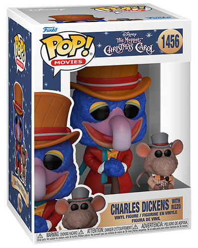 MOVIES 1456 Funko Pop! - The Muppet Christmas Carol - Dickens with Rizzo