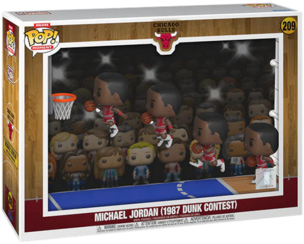 MOMENTS 209 Funko Pop! - Deluxe Chicago Bulls - Michael Jordan