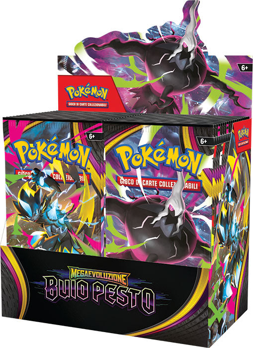 Box Carte Pokemon - Buio Pesto - Italiano
