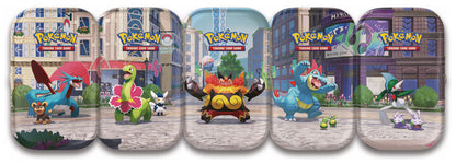 Tin Mini Pokemon - MEGAEVOLUZIONI - Luminopoli  - Italiano