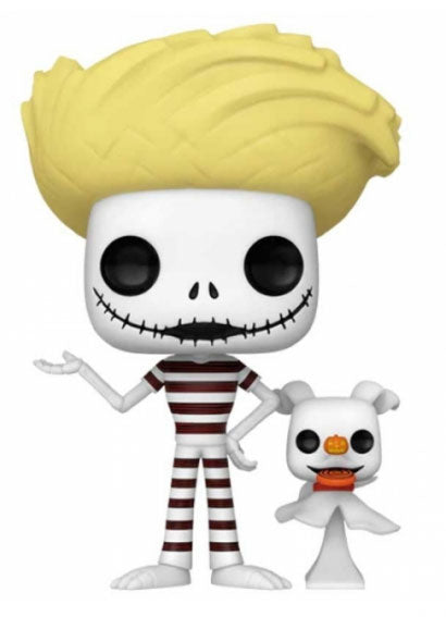 DISNEY 1470 Funko Pop! - Nightmare Before Christmas - Jack Skellington & Zero Beach