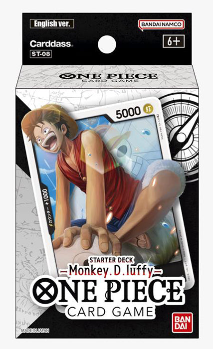 Mazzo Carte One Piece - ST-08 - Monkey D.Luffy - Inglese