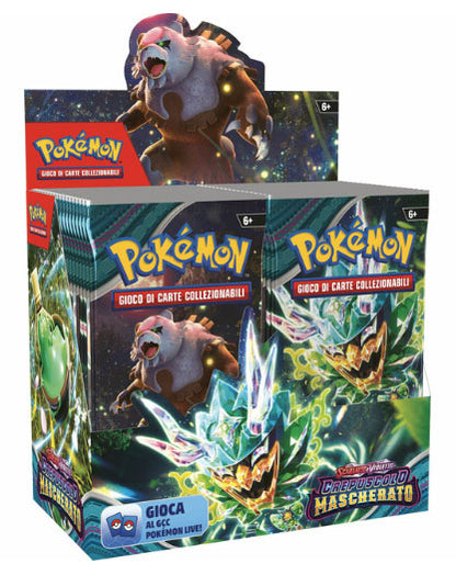 Box Carte Pokemon 94 - Crepuscolo Mascherato - Italiano