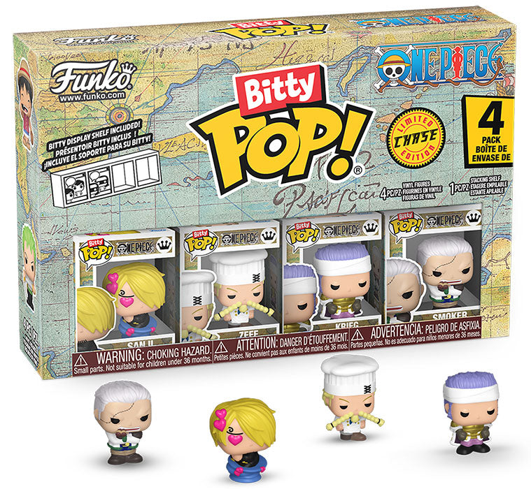 DISPONIBILE DA OTTOBRE 2025 - ANIMATION BITTY POP 4 Pack One Piece - Sanji