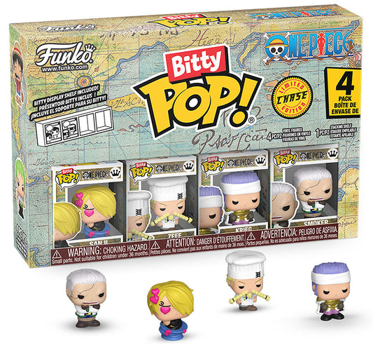 DISPONIBILE DA OTTOBRE 2025 - ANIMATION BITTY POP 4 Pack One Piece - Sanji