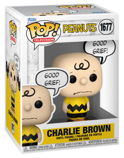 TELEVISION 1677 Funko Pop! - Peanuts - Charlie Brown