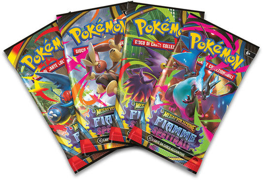Box Carte Pokemon - Fiamme Spettrali - Italiano