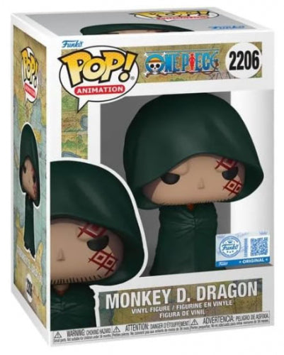 ANIMATION 2206 Funko Pop! - One Piece - Exclusive - Monkey D.Dragon