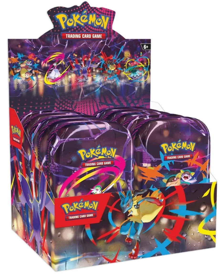 Tin Mini Pokemon - Megaeroi - 10 pz - Italiano
