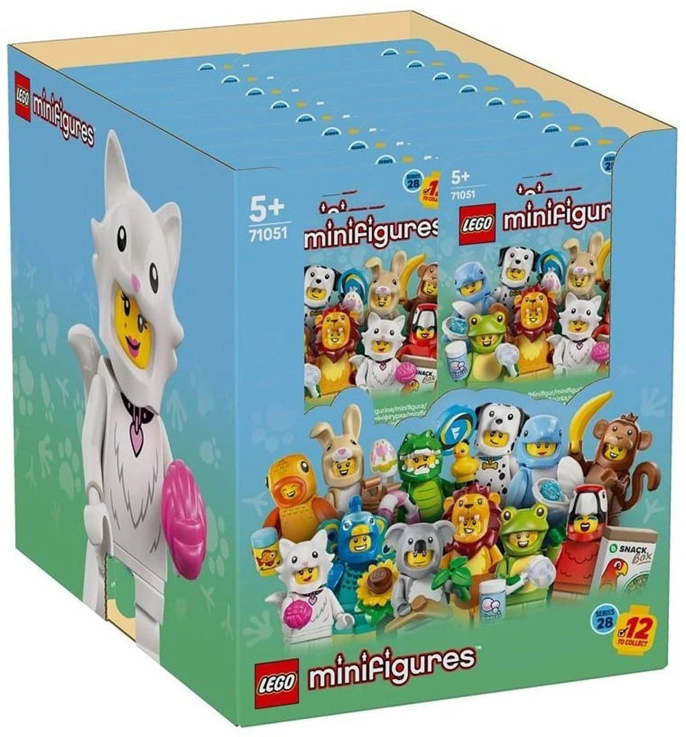 71051 LEGO Minifigures Serie  28 - Serie animali - Box da 36 personaggi