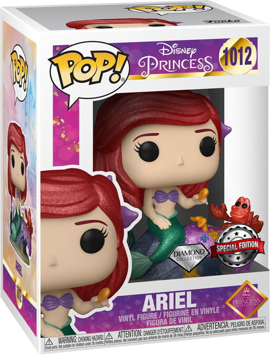 DISNEY 1012 Funko Pop! - Princess Ariel - Diamond