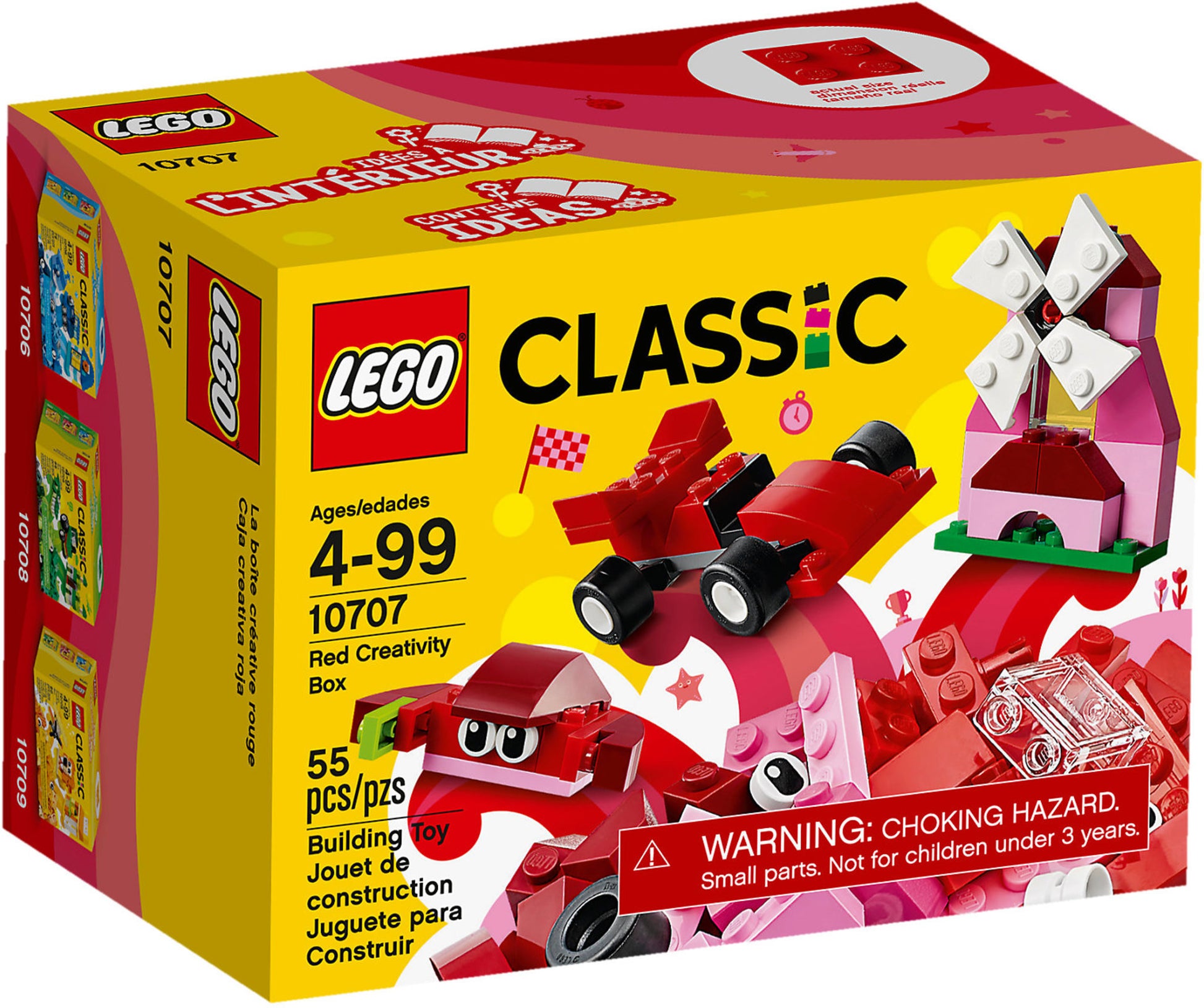 10707 LEGO Classic - Scatola Della Creatività Rossa – sgorbatipiacenza