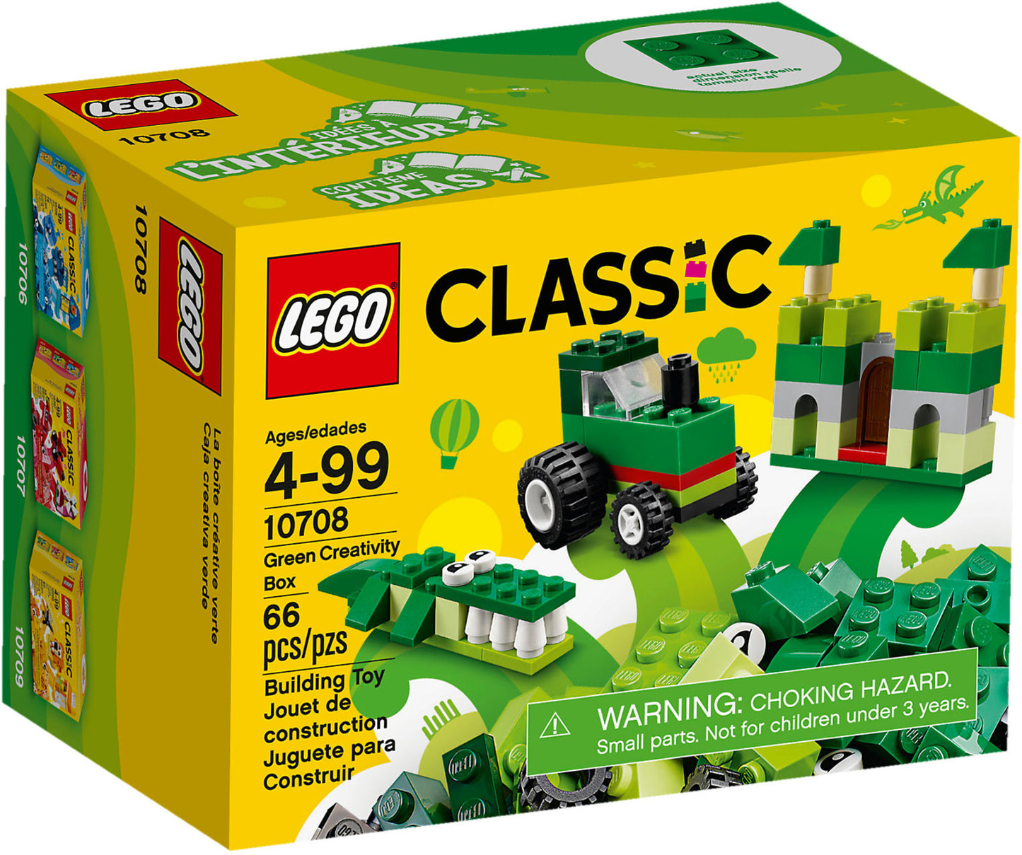 10708 LEGO Classic - Scatola Della Creatività Verde