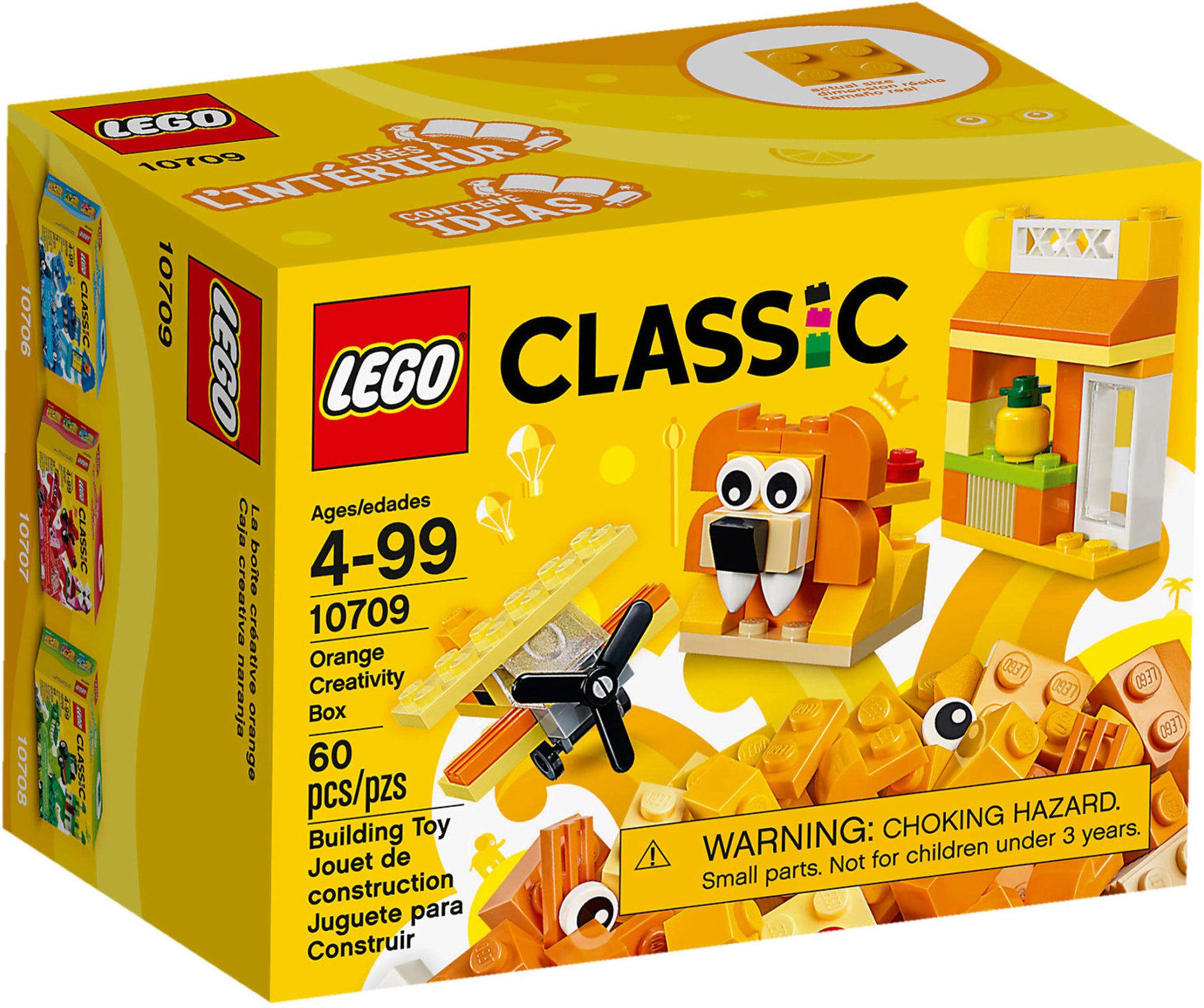 10709 LEGO Classic - Scatola Della Creatività Arancione – sgorbatipiacenza
