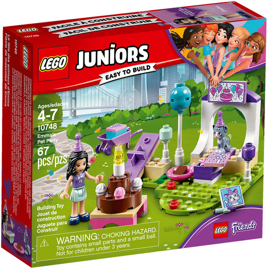 10748 LEGO Juniors - Il Party Degli Animali Di Emma