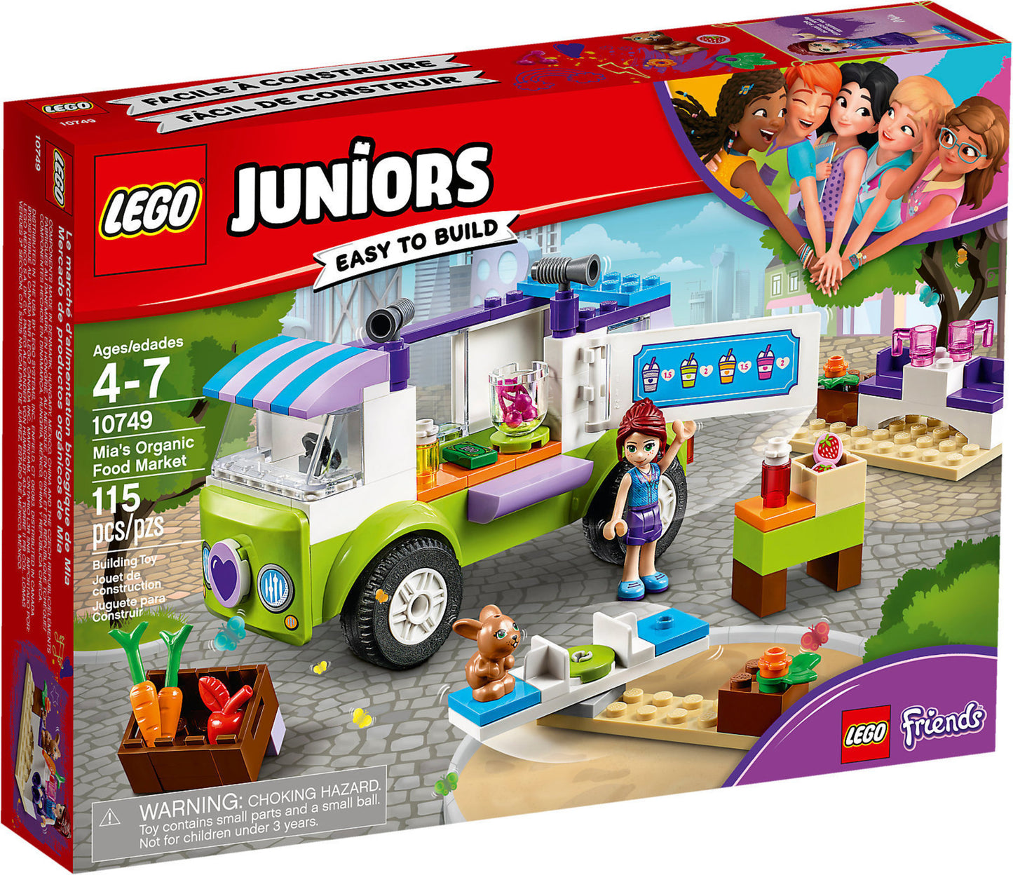 10749 LEGO Juniors - Il Mercato Biologico Di Mia