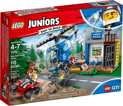10751 LEGO Juniors - Inseguimento Della Polizia Di Montagna