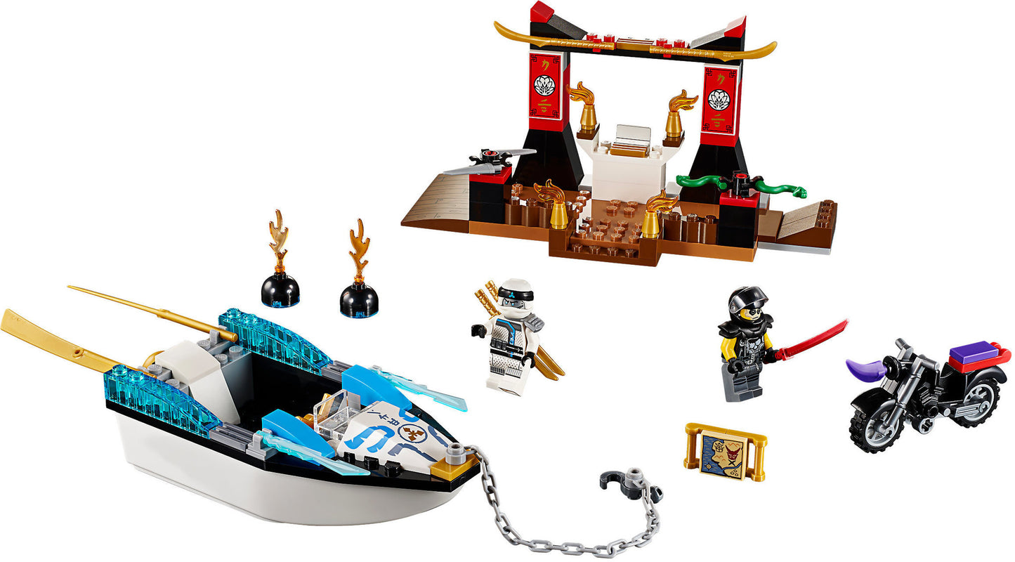 10755 LEGO Juniors - Zane E L'inseguimento Della Barca Ninja