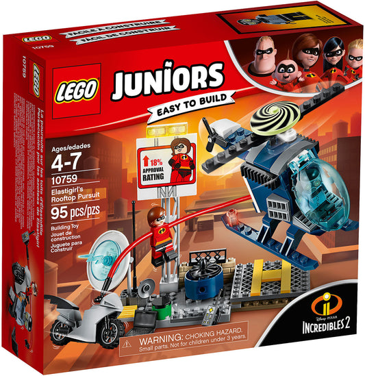 10759 LEGO Juniors - Inseguimento Sul Tetto Di Elastigirl
