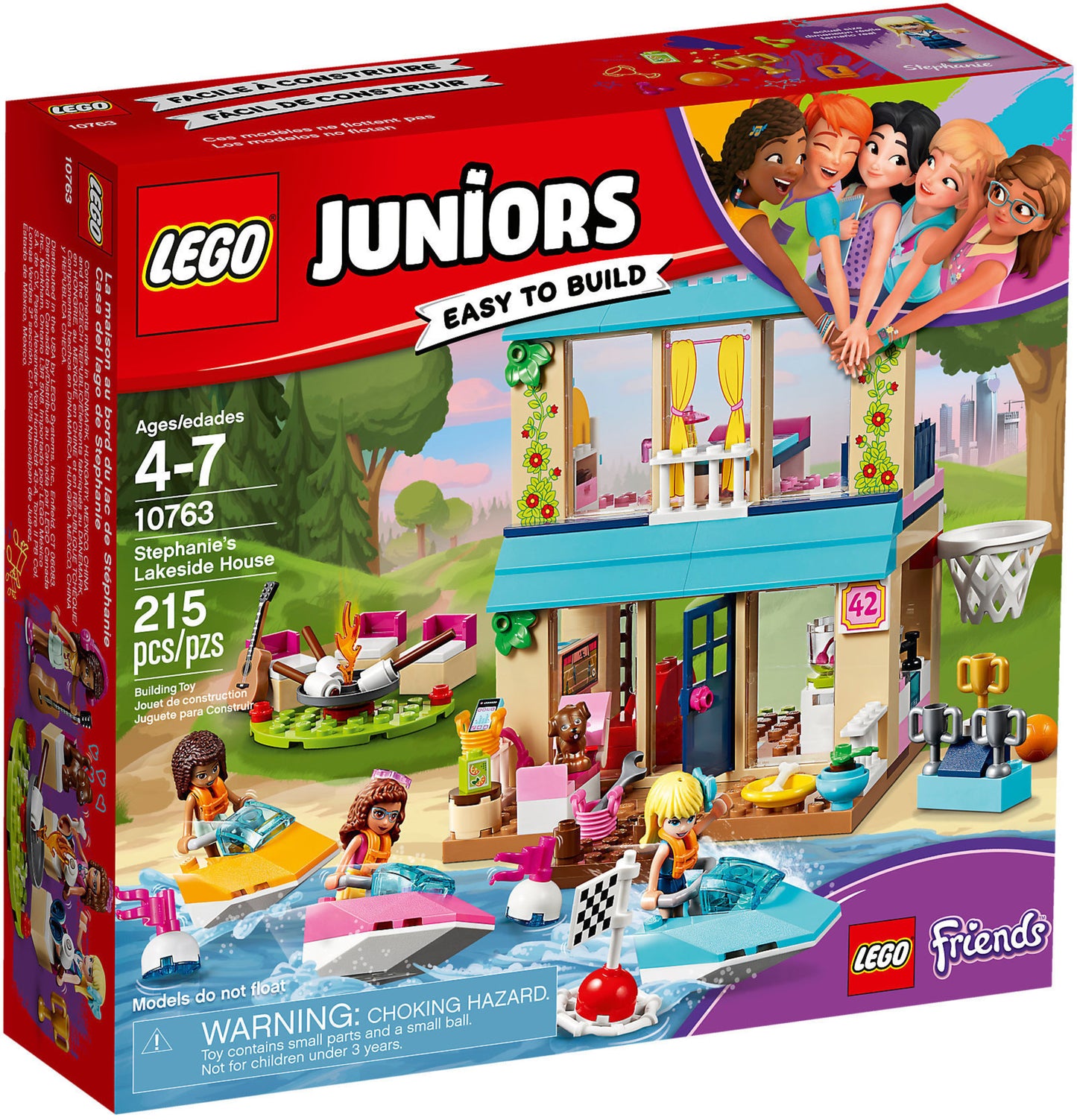 10763 LEGO Juniors - La Casa Sul Lago Di Stephanie