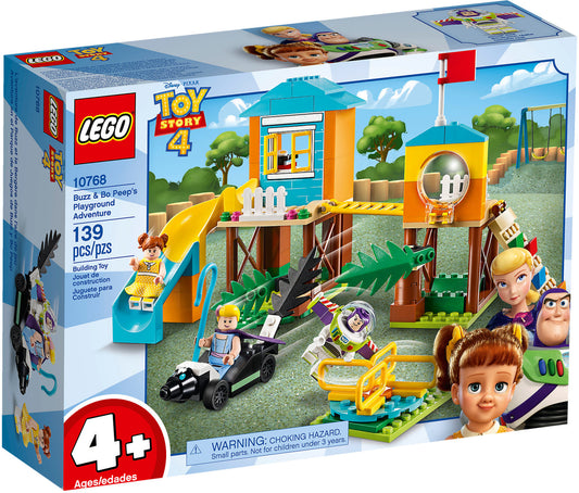 10768 LEGO Toy Story 4 - Avventura al Parco Giochi di Buzz e Bo Peep