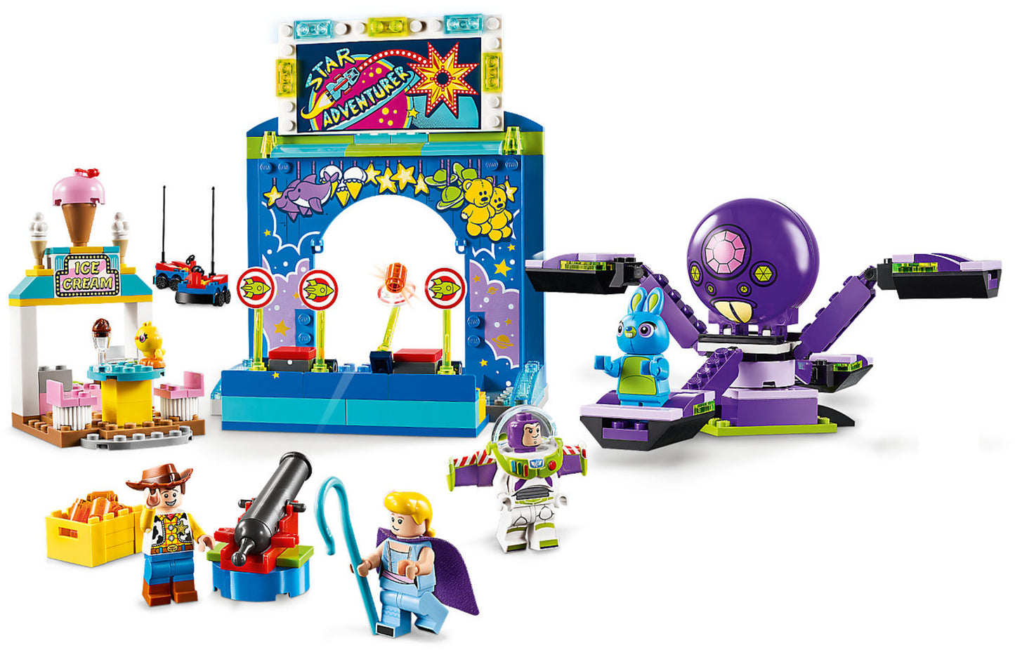 10770 LEGO Toy Story 4 - Buzz e Woody e La Mania del Carnevale!