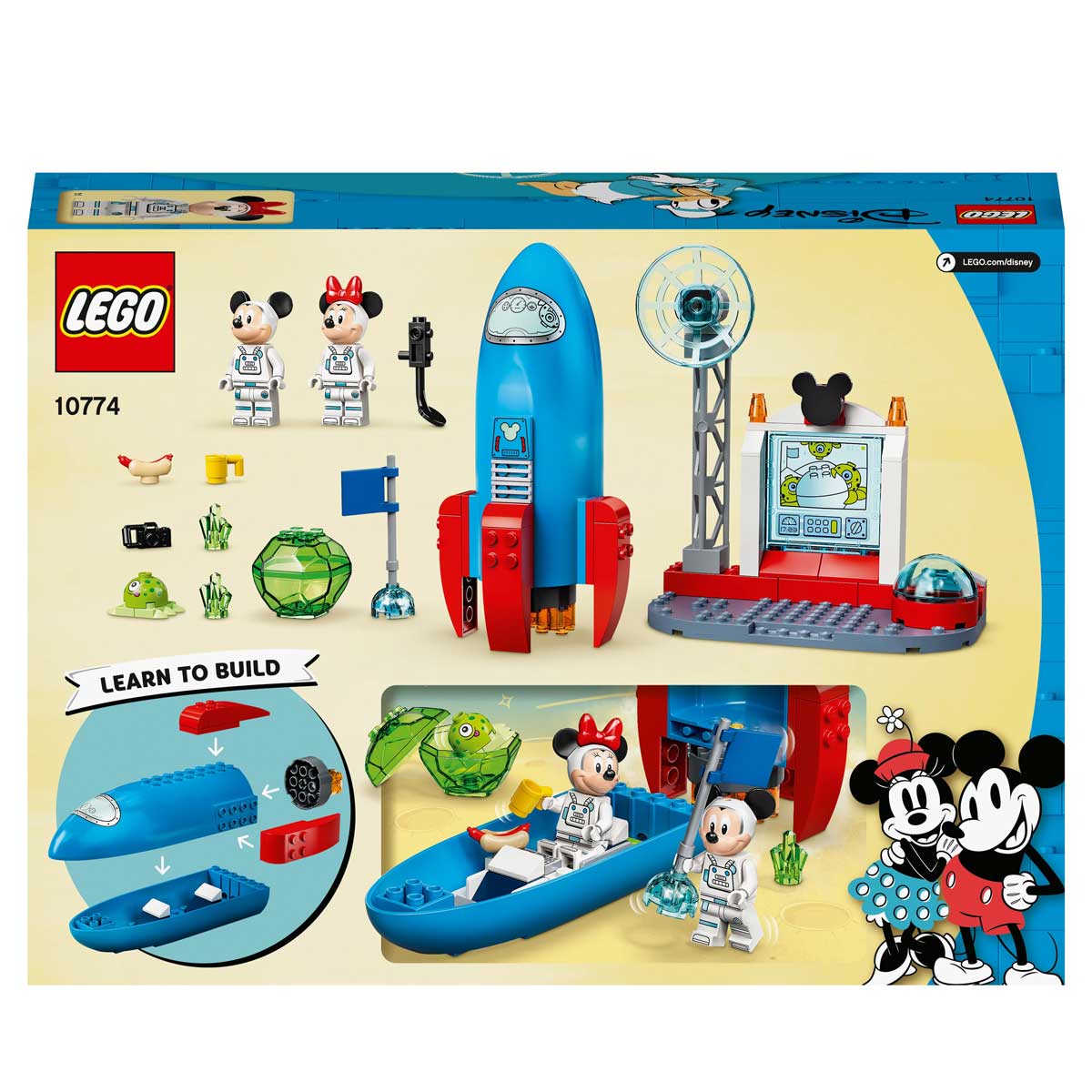 10774 LEGO Disney Il razzo spaziale di Topolino e Minnie