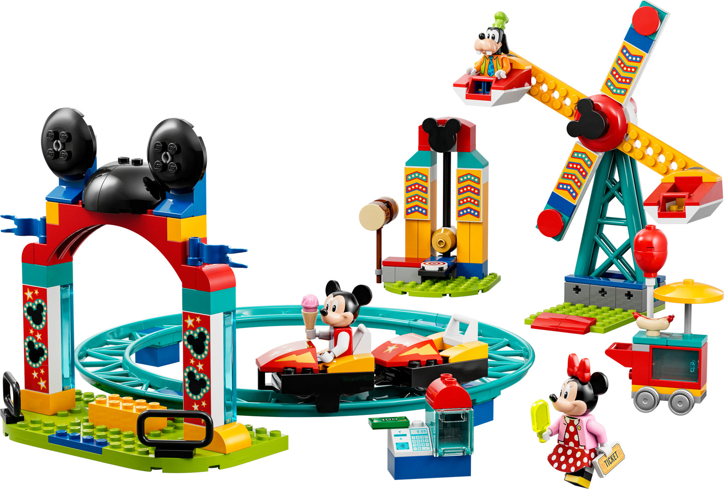 10778 LEGO Disney Il luna park di Topolino, Minnie e Pippo