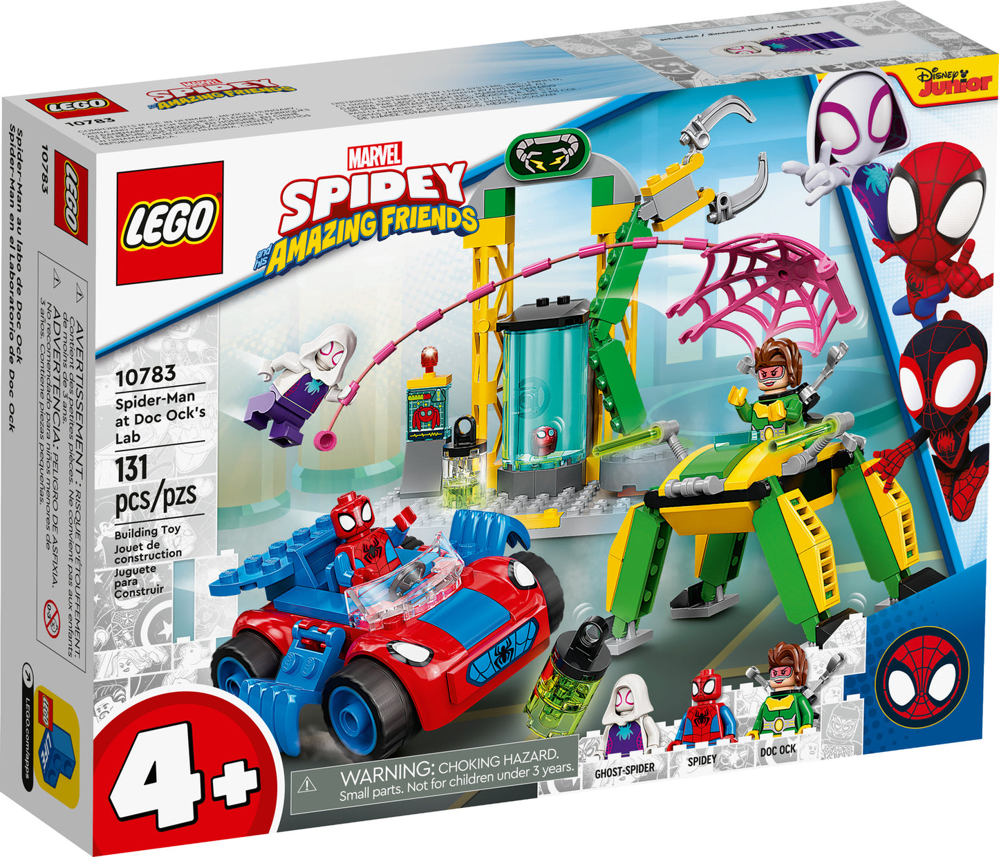10783 LEGO Marvel Super Heroes - Spider Man al Laboratorio di Doctor Octopus