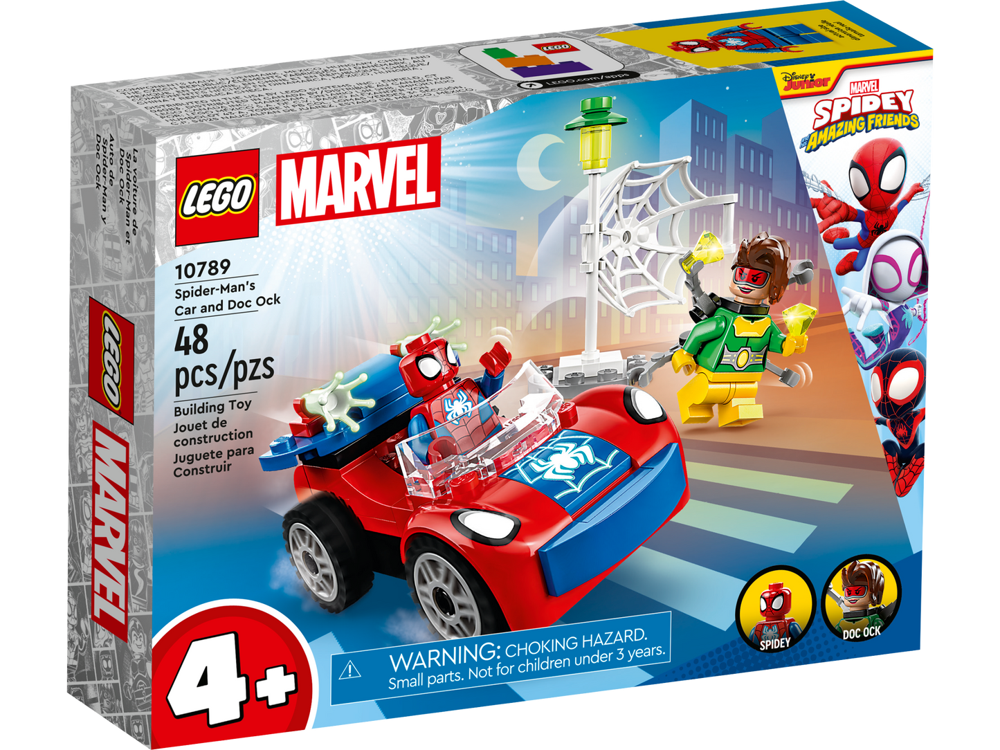 10789 LEGO Marvel Spiderman - L’auto di Spider-Man e Doc Ock