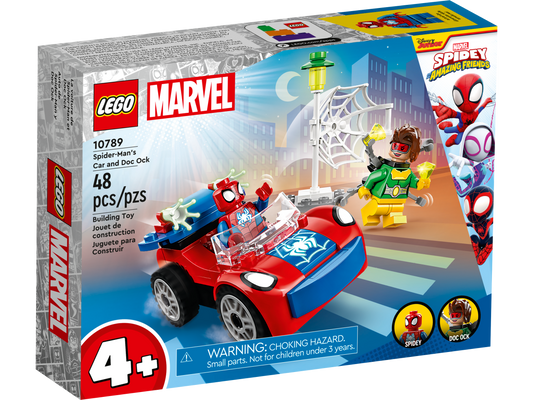 10789 LEGO Marvel Spiderman - L’auto di Spider-Man e Doc Ock