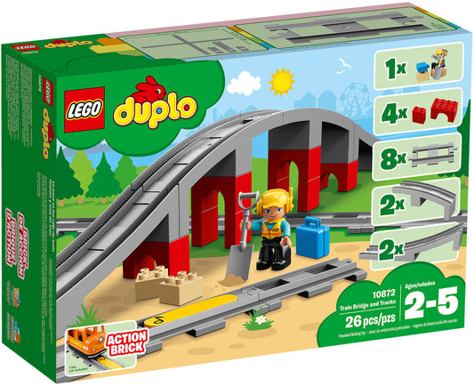 10872 LEGO Duplo - Ponte E Binari Ferroviari