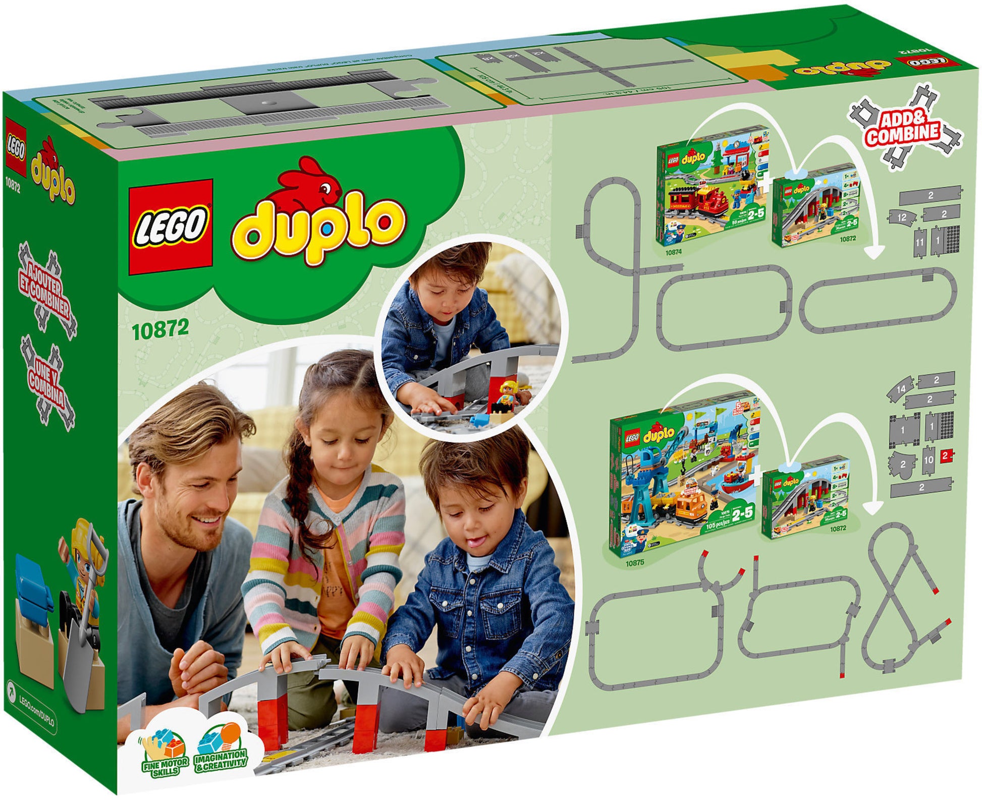 10872 LEGO Duplo - Ponte E Binari Ferroviari – sgorbatipiacenza