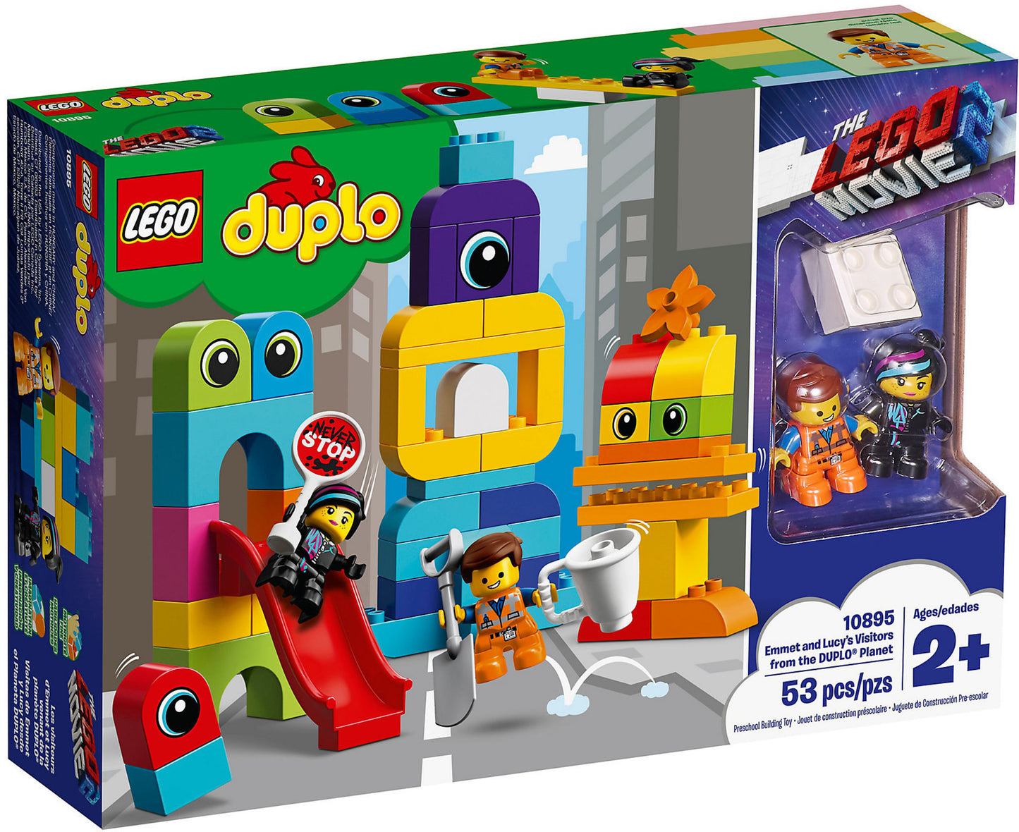 10895 LEGO Duplo - I Visitatori Dal Pianeta Duplo® Di Emmet E Lucy