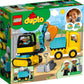 10931 LEGO Duplo - Camion e Scavatrice Cingolata