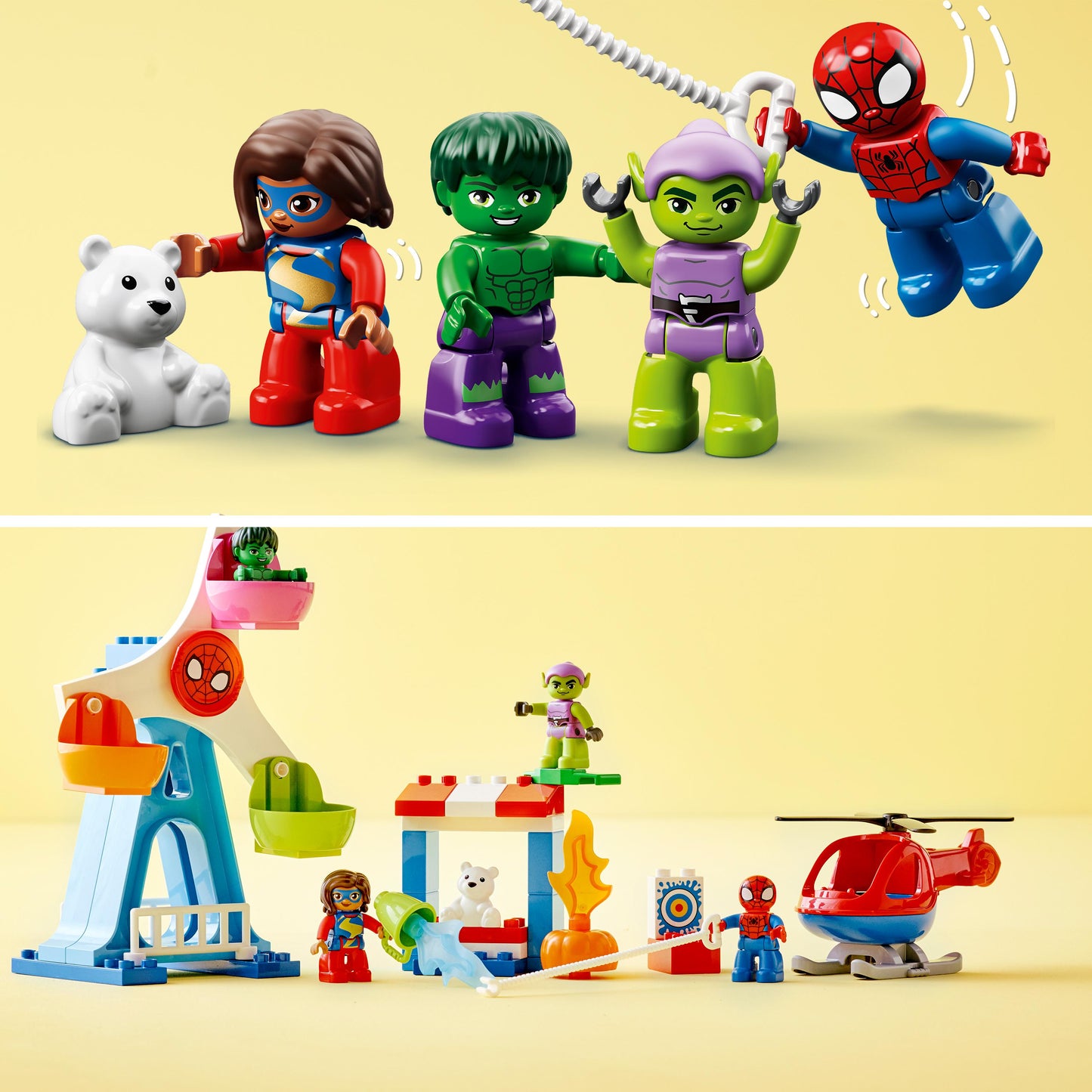 10963 LEGO Duplo - Spider-Man e i suoi amici: Avventura al Luna Park