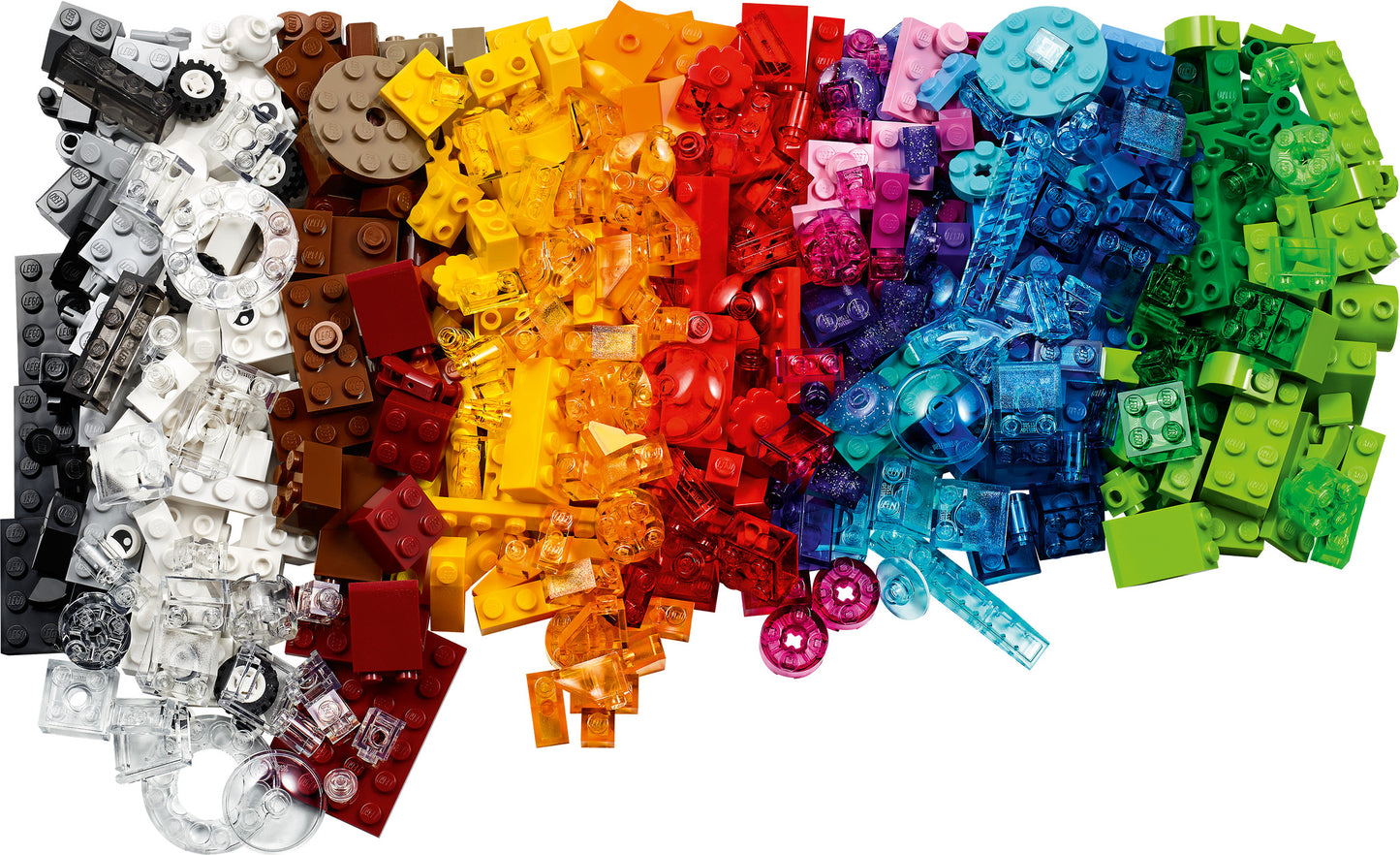 11013 LEGO Classic - Mattoncini Trasparenti Creativi