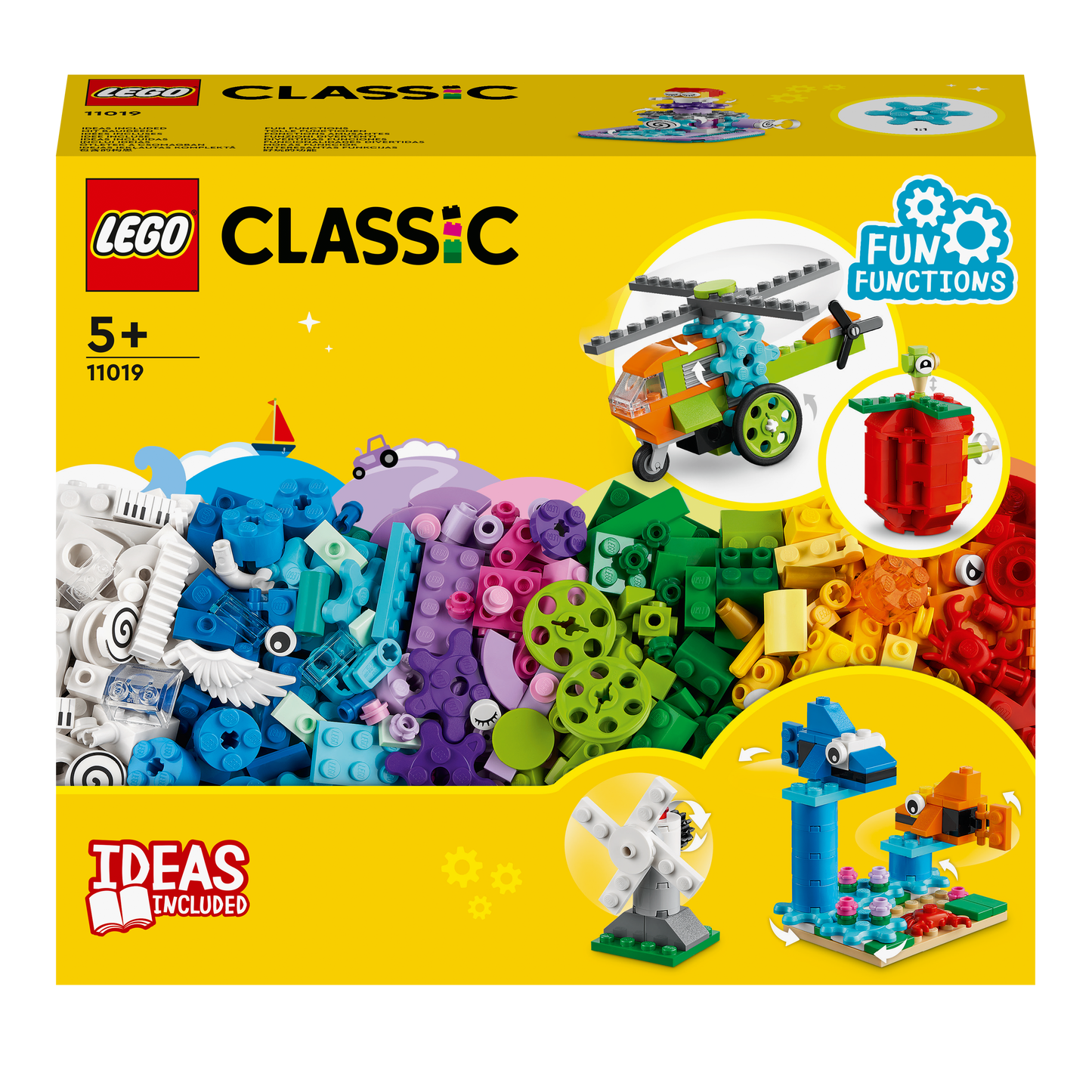 11019 LEGO Classic - Mattoncini e funzioni